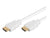 Goobay HDMI med Ethernet-kabel HDMI 1.5m Hvid - Gamingtitan
