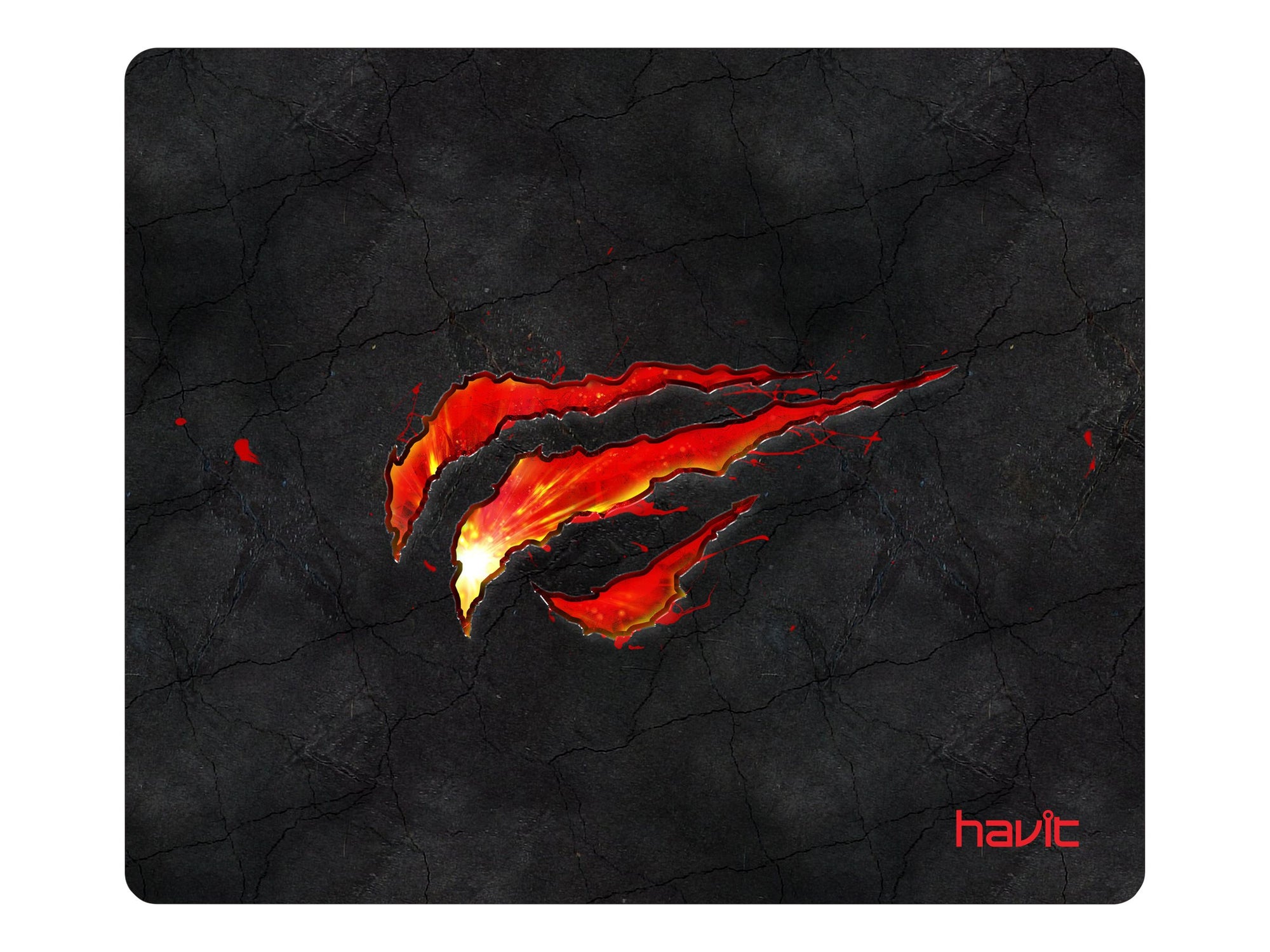 Havit Gaming Mousepad Black/Red - Gamingtitan