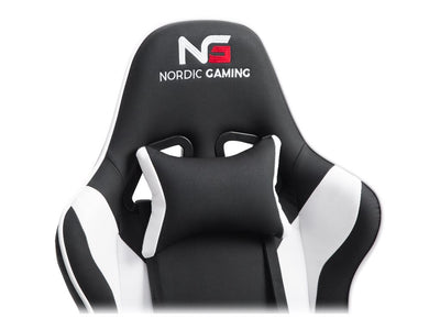Nordic Gaming Racer RL-HX01 Gamer Stol Sort Hvid